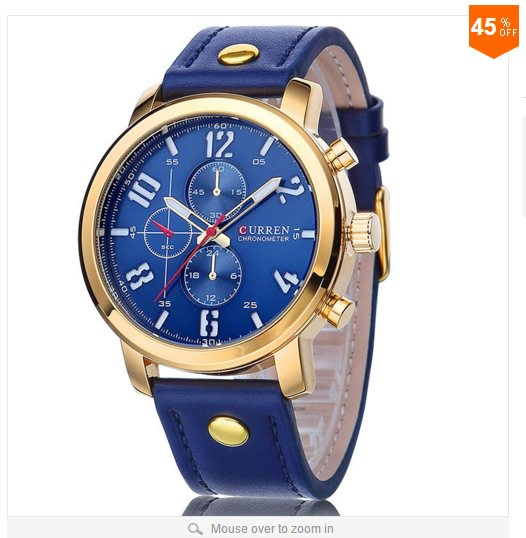 2016 CURREN Luxury Casual Men Watches