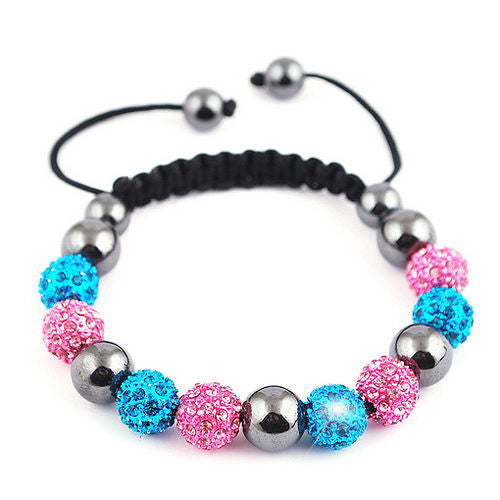 Shamballa Sparkly Glam Bracelet