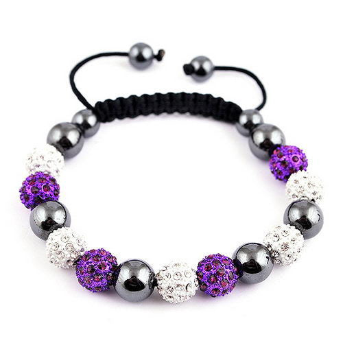 Shamballa Sparkly Glam Bracelet