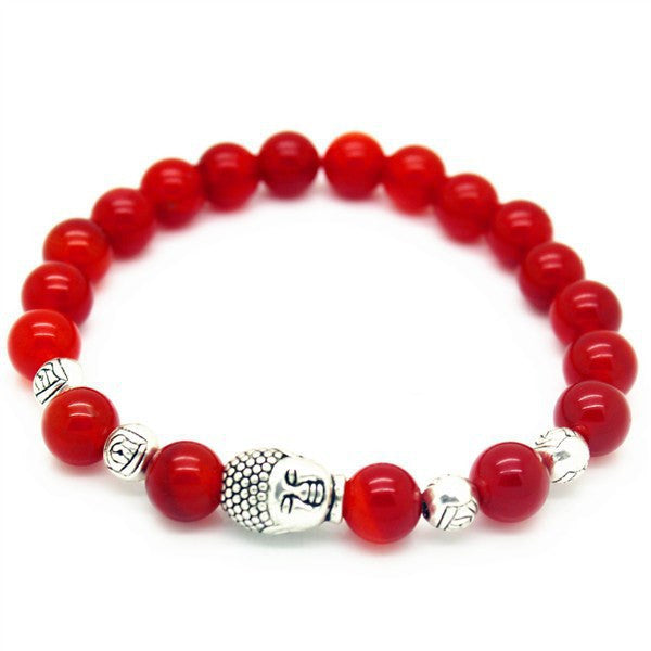 Buddha Handmade Bracelet (Red)