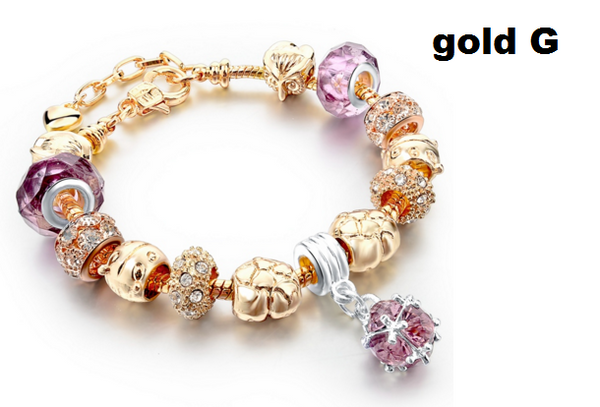 Valentine's Day 2016 Heart Charm Bracelet.