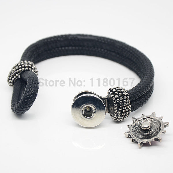 2016 new arrival Snap button bracelets for women