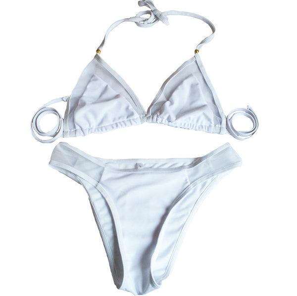 Sexy Women Bikini Set Splicing Push Up Swimsuit